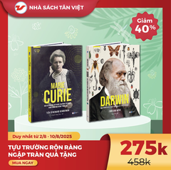 CB46 - 40% Combo - Sách lịch sử danh nhân: Marie Curie, Darwin