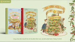 Gia Đình Mèo Cam Cuốn 1: Giáng Sinh Lung Linh - Tân Việt Books