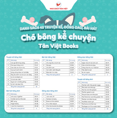 Chó bông kể chuyện - Size 40cm - Món quà trí tuệ cho bé