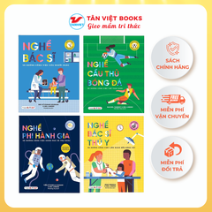 Combo 4 cuốn: Khám phá những nghề nghiệp thú vị