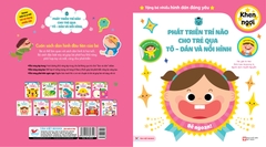 Combo 11 Cuốn : Phát Triển Trí Não Cho Trẻ Qua Tô - Dán Và Nối Hình