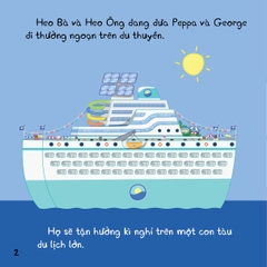 Thế giới diệu kì của Peppa Pig Cuốn 2: Kì nghỉ trên du thuyền của Peppa