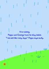 Peppa Pig - Song ngữ Anh - Việt: Cuốn 1: Rainy Day - Một Ngày Mưa