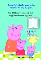 Peppa Pig - Song ngữ Anh - Việt: Cuốn 1: Rainy Day - Một Ngày Mưa