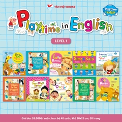 Combo 10 cuốn: Playtime In English - Level 1
