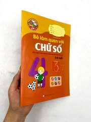 GBVBVL1 - Bé Làm Quen Với Chữ Số ( 5-6 tuổi ) ( Tái Bản 2024 )