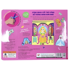 Đôi Bàn Tay Khéo Léo: Bộ Thủ Công Hình Công Chúa (Tặng Kèm Chiếc Kéo An Toàn)