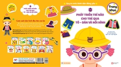 Combo 11 Cuốn : Phát Triển Trí Não Cho Trẻ Qua Tô - Dán Và Nối Hình