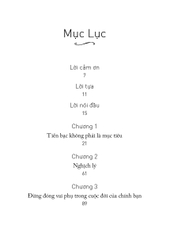 Sách: Vấn Đề Không Phải Là Tiền