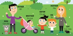 BỘ HỘP SÁCH TIẾNG ANH ĐẦU TIÊN CỦA BÉ : MY FIRST LEARNING BOX (4 CUỐN)