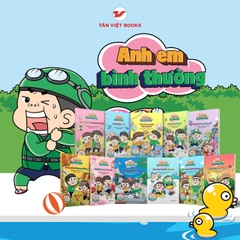 Bộ Truyện Tranh Siêu Hài Hước - Anh Em Bình Thường - Trọn Bộ 11 Cuốn