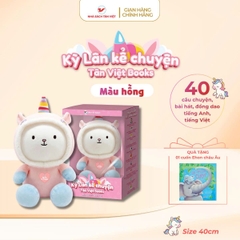 Kỳ Lân Màu Hồng Kể Chuyện Size 40cm