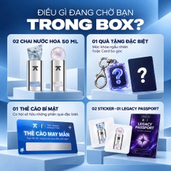 Secret Legacy Box - Set 2 Chai 50ml Ngẫu Nhiên | The Legacy Collection | Tinh Hà Say Hi x F Perfume