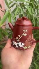 Ấm Cấp Trực Nê Hội -  Đại Hồng Bào - Ưu tú Công Nghệ - 180ml - Lỗ thoát: 9 lỗ