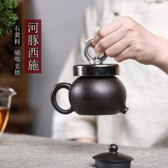 Ấm Hà Đồn Tây Thi - Thạch Hoàng - Nghệ Công Sư Ưu Tú - Dung tích 280ml - Nội Suy Khổng