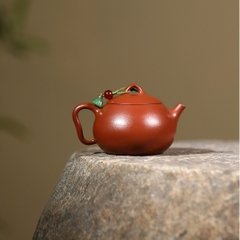 Ấm Tây Thi Loan Bả Nhũ Biều - Chu Nê - NN Hồ Mộng Thần - Dung tích 120ml - KT: 10*6.3*4.2CM