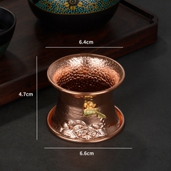Lọc trà bằng đồng nguyên chất -