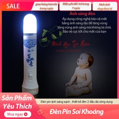 Đèn pin soi khoáng - 2 chức năng - có sạc