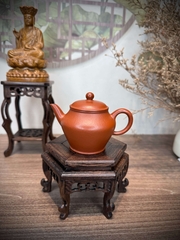Ấm Thu Thủy - NN Phó Siêu - Chất Đất Giáng Pha Nê - Hàng Thủ Công - Lỗ Thoát: Nội Suy Khổng - 150ml