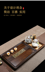 Bàn trà gỗ mun - Không bếp - KT: 92*44*6cm