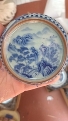Đế chén sứ
