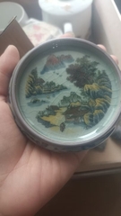 Đế chén sứ