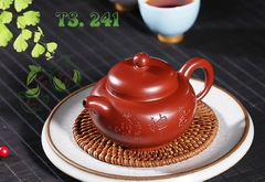 Ấm Hoa Vân - Đại Hồng Bào - Thật Lực Phái - 250ml
