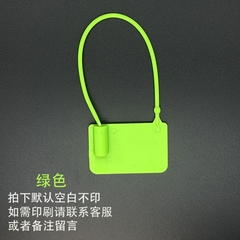 100 Tai nhựa cài khoá niêm phong sản phẩm dùng một lần - KT :170x40x26mm
