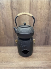 bộ bếp gang Tetsubin - ấm 1,2L