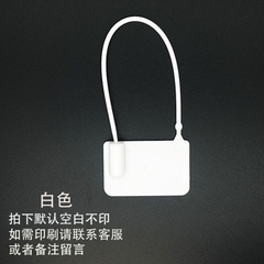 100 Tai nhựa cài khoá niêm phong sản phẩm dùng một lần - KT :170x40x26mm