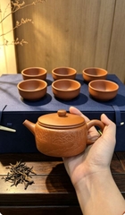 COMBO3: 1 ẤM 6 CHÉN Ấm hán ngoã