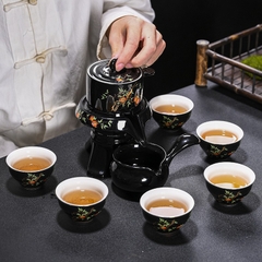 Bộ ấm chén cối xay - 8 Món kèm hộp quà