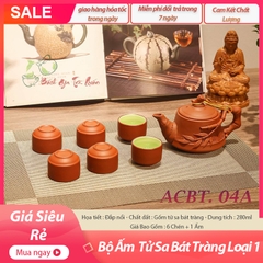 Ấm chén bát tràng - Mã ACBT04 - 280ml