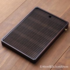 Khay Tre Chữ Nhật Xọc Lan - tặng kèm ống dẫn nước thải - BT230