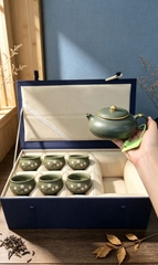 COMBO2: 1 ẤM 6 CHÉN Mưu Kim Hàn Giang – Mặc Lục Nê