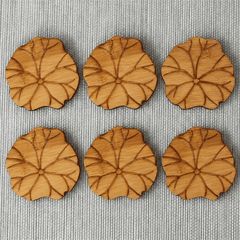 Combo 6 đế chén tre DC11-2