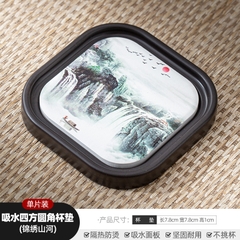 Đế chén phíp - KT: 7.5cm