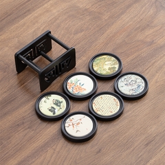 Đế chén phíp - KT: 7.5cm