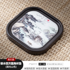 Đế chén phíp - KT: 7.5cm