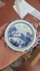 Đế chén sứ