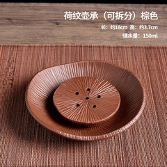 Thuyền trà gốm