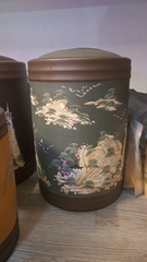 Hũ Đựng Các Dòng Trà Cỡ Lớn - Màu Xanh - HTPN01