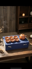 COMBO11: 1 ẤM 6 CHÉN CAO THẠCH BIỀU - CHU SẦN