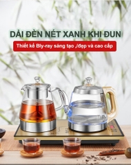 Bếp điện thủy tinh - Triết xuất trà trực tiếp