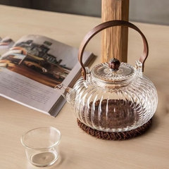 Ấm thuỷ tinh đun nước - kt: 175*170cm - 800ml