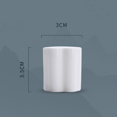 Gác nắp ấm sứ bạch định - KT: 3.5*3cm