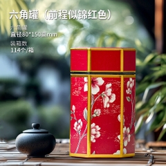 Hộp trà lục giác