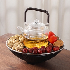 Bếp hồng ngoại 1000w kèm vỉ nướng + sỏi trang trí