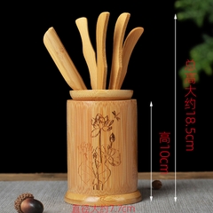 Trà cụ tre 6 món -