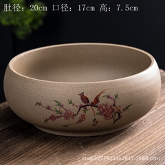 Ang trà gốm thô - KT: 20*17*7.5cm - Dung tích: 1500ml